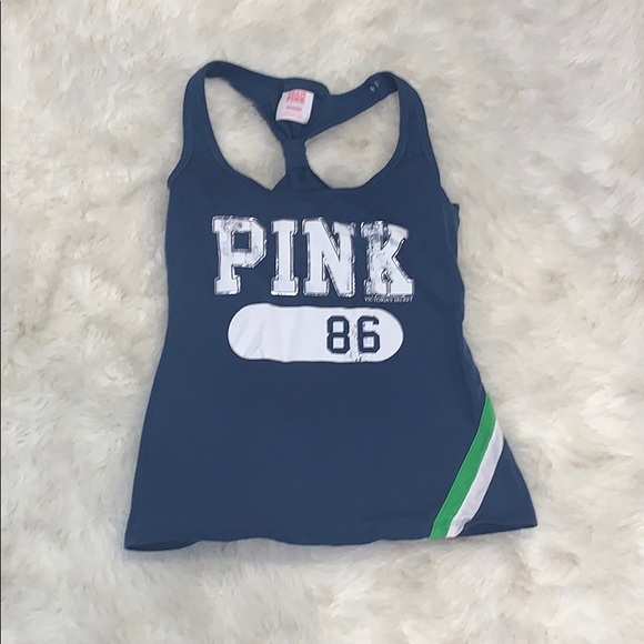 PINK Racerback Tank - Picture 1 of 3